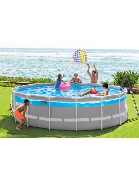 Intex átlátszó medence 488x122 cm szűrővel -26730