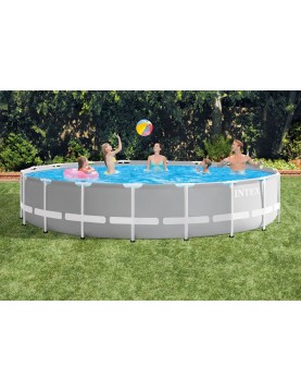 Intex fémvázas kör medence szűrővel 549x122 cm - 26732